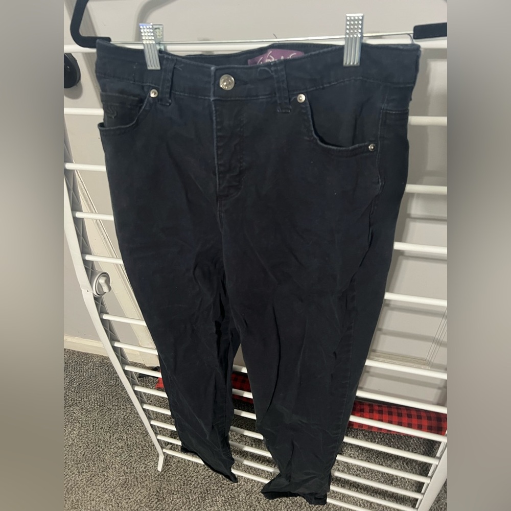 Gloria Vanderbilt Black Jeans